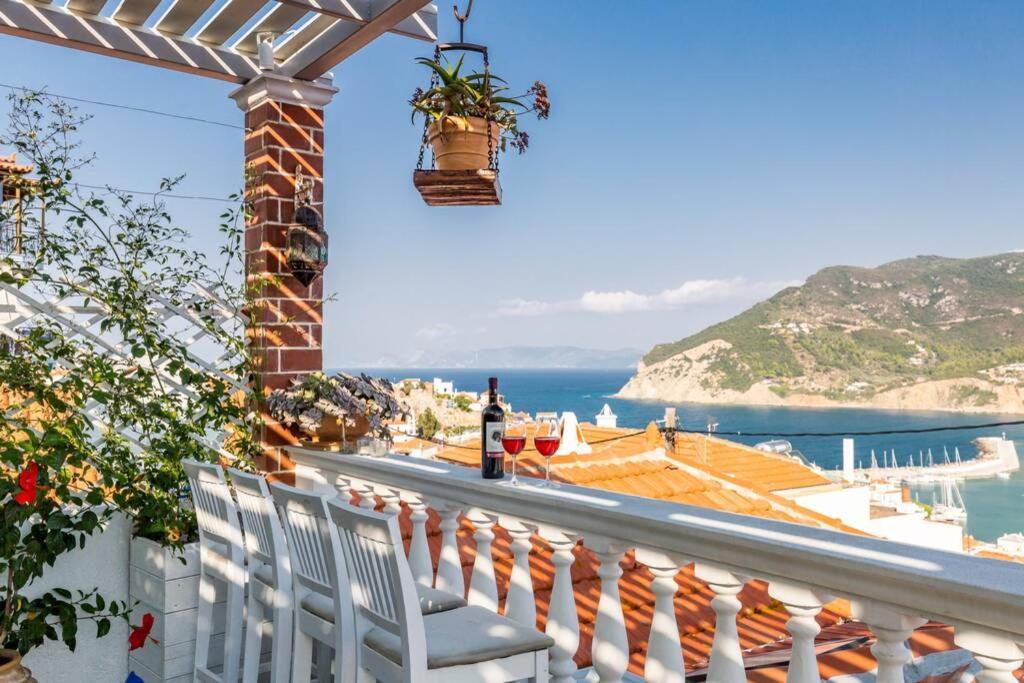Blue Heaven Villa , Skopelos Chora Greece Panormos  Luaran gambar